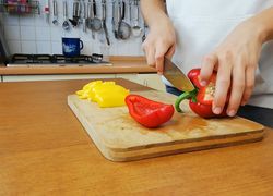 Ako správne krájať papriku, návod