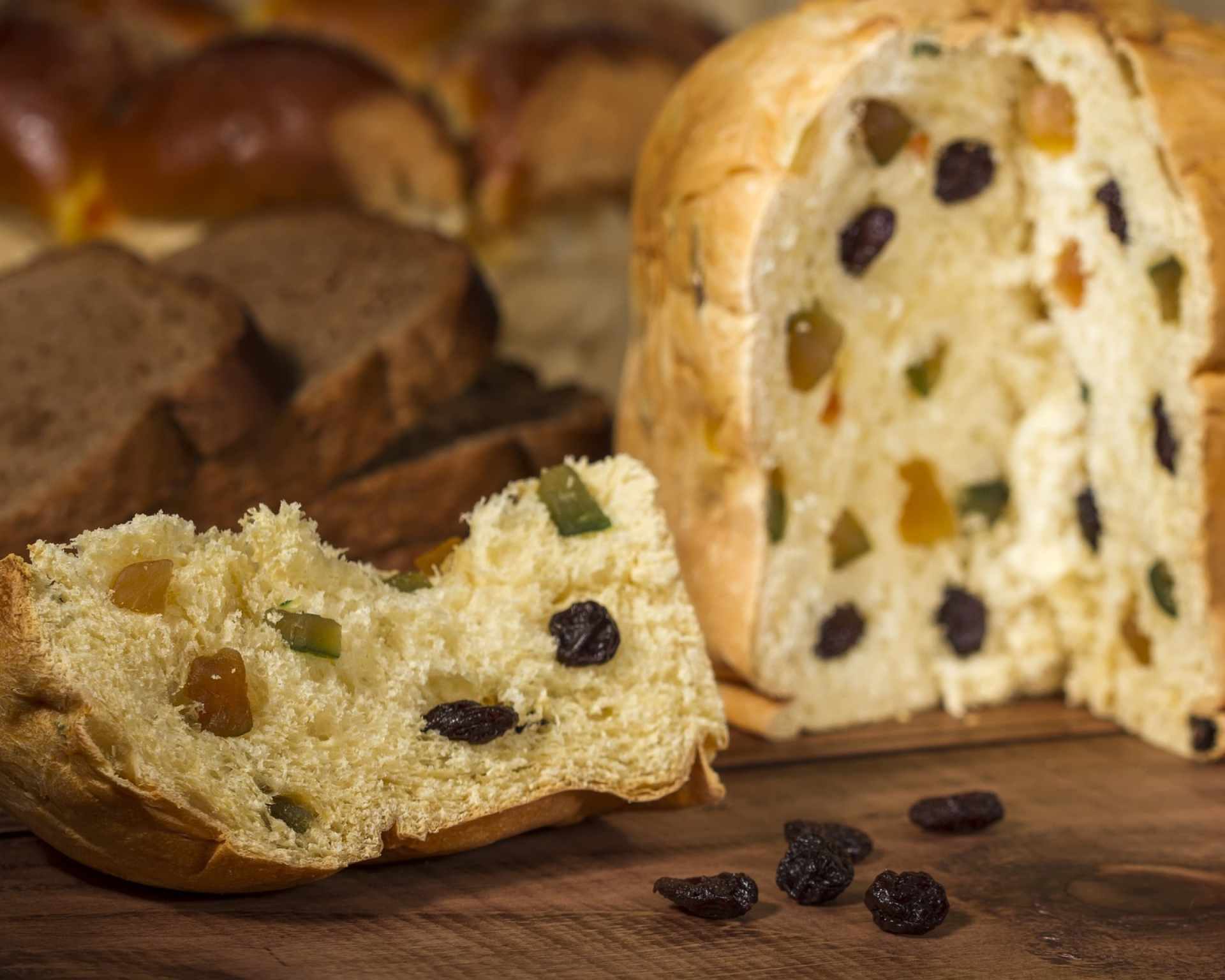 Taliansky sladký vianočný koláč Panettone