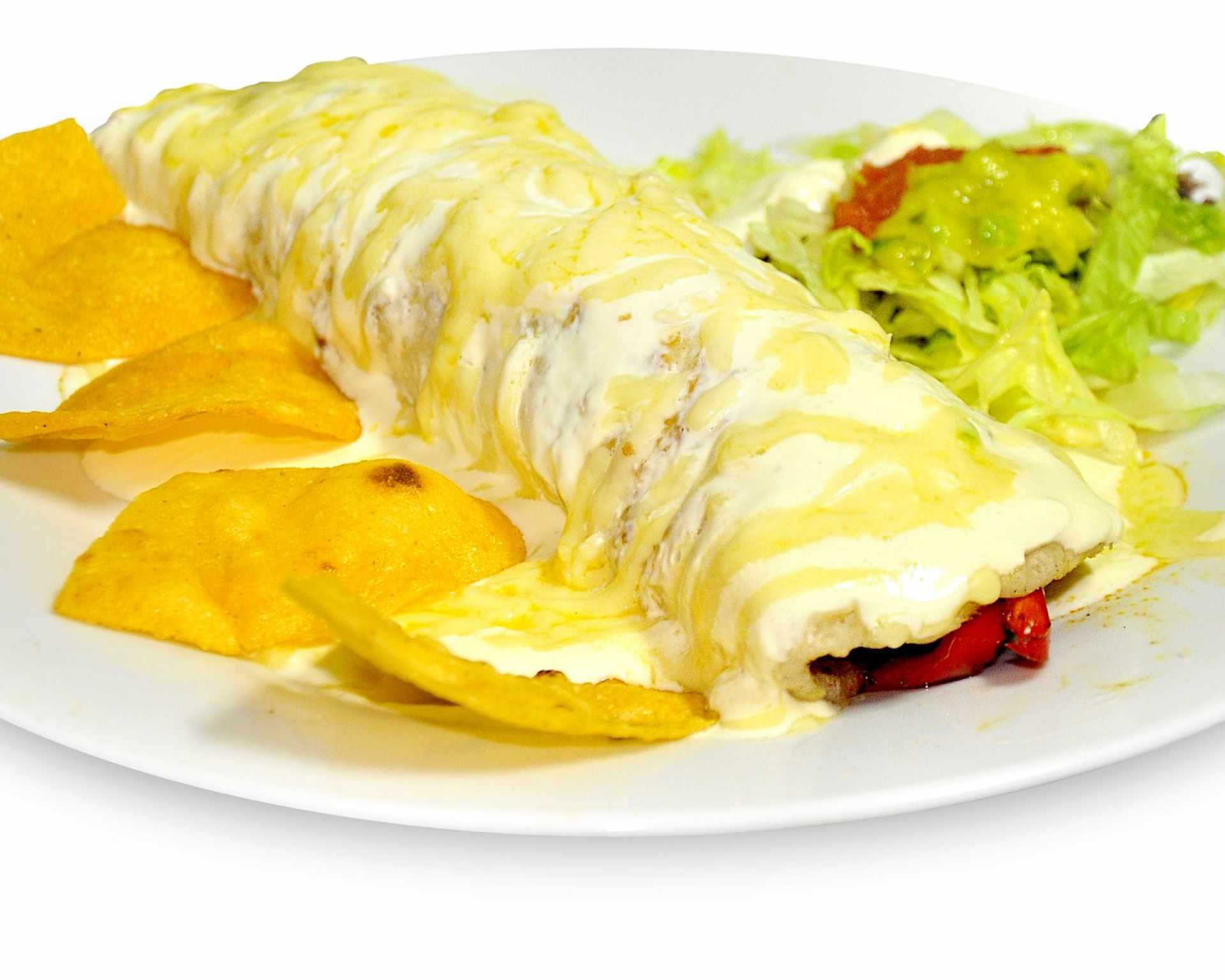 Gratinované burrito