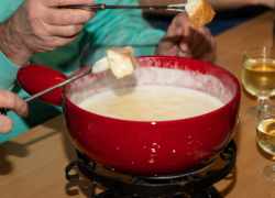 Syrové fondue