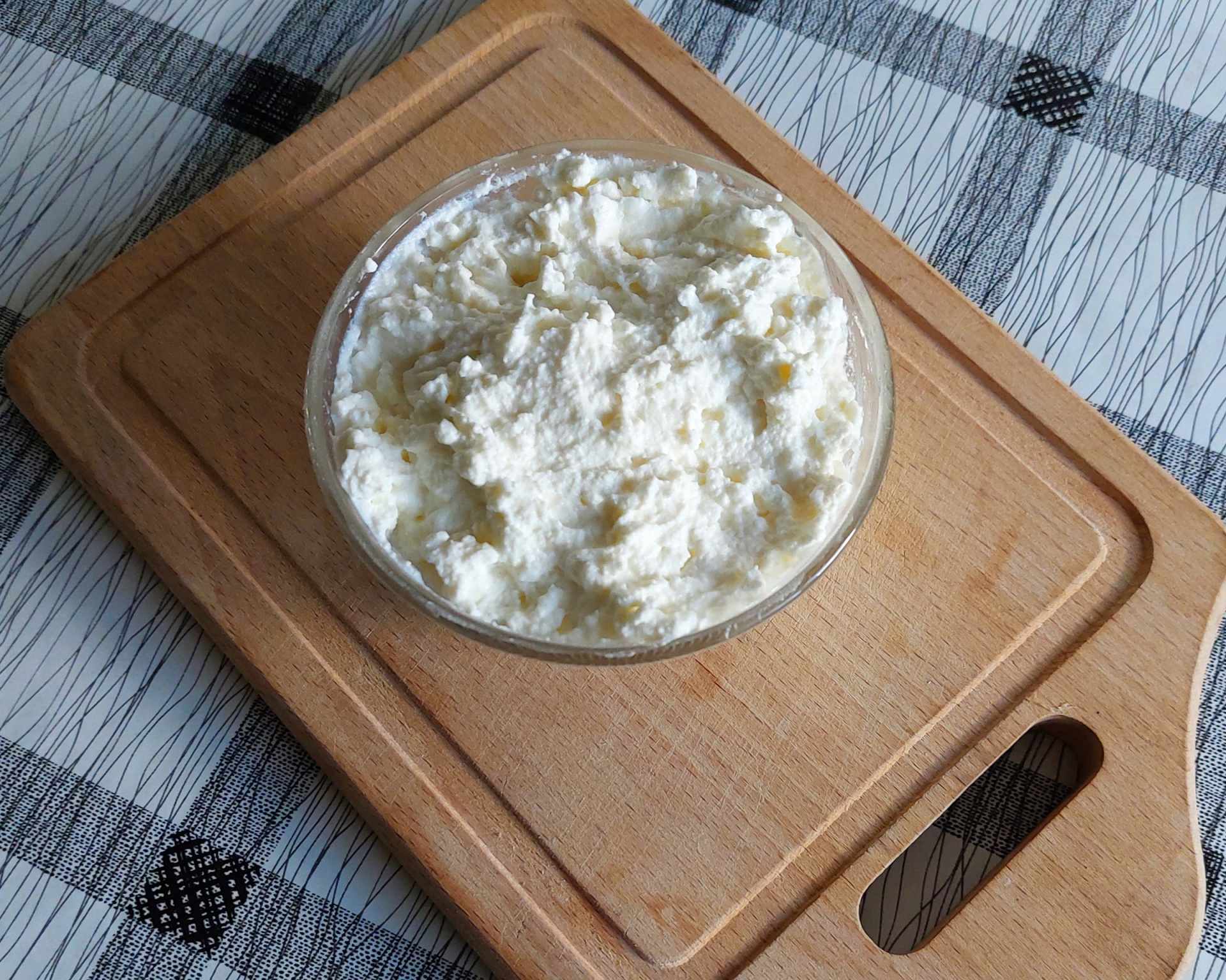 Domáca ricotta zo srvátky