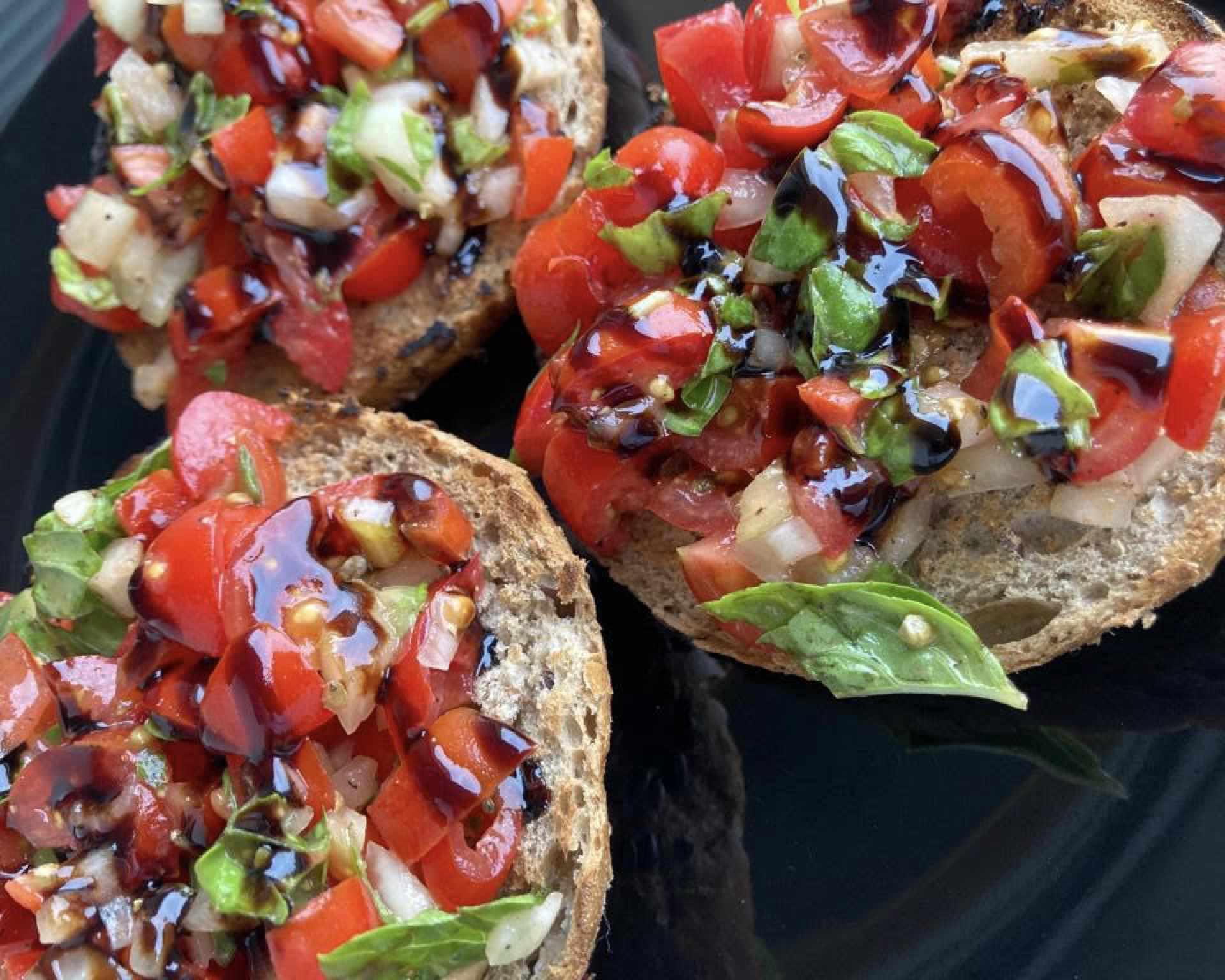 Hotová bruschetta