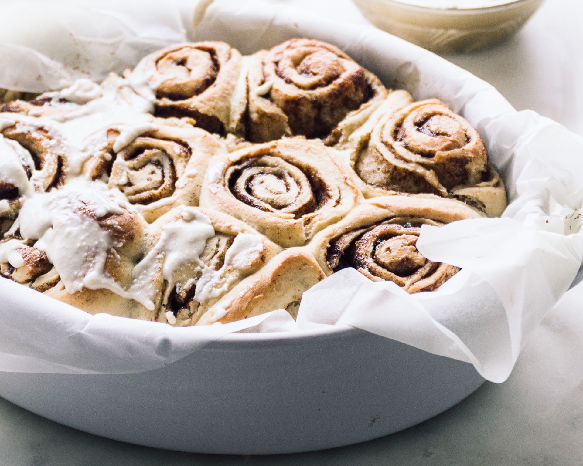 Recept na koláčiky so škoricou v zapekacej miske