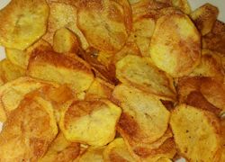 Recept na zemiakové chipsy v rúre