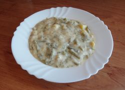 Recept na fazuľkový prívarok s kôprom