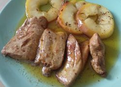 Recept na kačacie pečienky s karamelizovanými jablkami