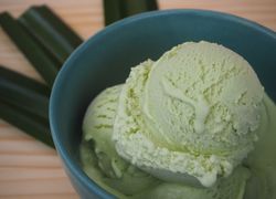 Recept na pandanovú zmrzlinu